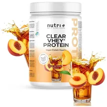 Nutri + Clear Vegan Protein Pfirsich Eistee Pulver 400 g