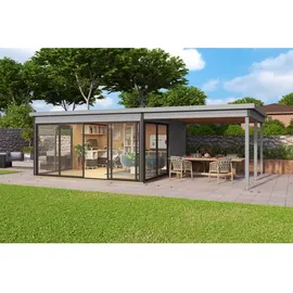 Lasita Maja Domeo 5 Dachverlängerung 44 mm, 300 x 418 Lichtgrau