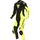 Dainese Demon Sprint Perf Lederkombi schwarz/gelb, 50