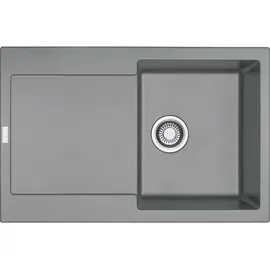 Franke Maris MRG 611 Steingrau + Druckknopfventil
