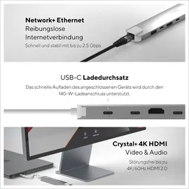 Linq 6 Ports), USB-C Multiport Hub 140W