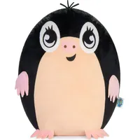 squishbrubies Marvin der Maulwurf - 35 cm Kuscheltier - Superweiches Plüsch Stofftier zum Kuscheln, Verschenken und Sammeln - Schwarz/Beige