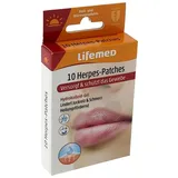 Lifemed Wundpflaster Herpes-Patches transparent 10 St.
