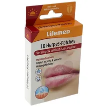 Lifemed Wundpflaster Herpes-Patches transparent 10 St.