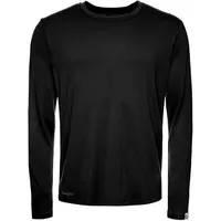 Kaipara - Merino Sportswear Unterhemd Merino Herren-Unterhemd Regularfit 200g warm (1-St) aus reiner Merinowolle Made in Germany schwarz L