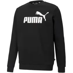 PUMA Ess Big Logo Crew Fleece-Sweatshirt Herren PUMA black L