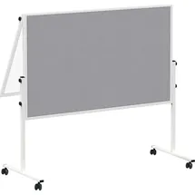 Maul Moderationstafel 120 x 150 cm grau/weiß