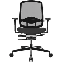 Lüllmann Wagner Alu Medic® 5 Chefsessel Polyester Schwarz