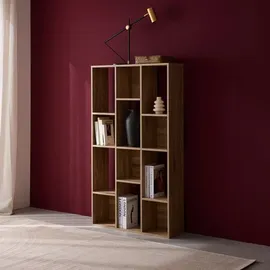 sweeek Pieter Bücherregal 3 Regale 12 Fächer