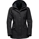 Jack Wolfskin Avenue Parka - Black - XS