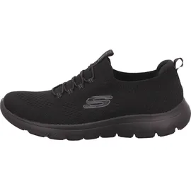 SKECHERS Summits Top Player Damen Sneaker Black Mesh Trim, 41