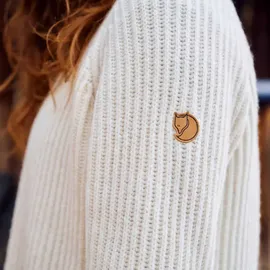 Fjällräven Övik Rib Pullover Chalk White M