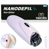 MAVURA Nano Epilierer Haarentferner Gesichtsepilierer Mini Rasierer