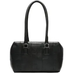 Liebeskind Berlin Kayla Satchel S Monogram Schwarz, schwarz silber