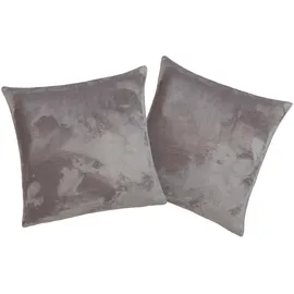 OTTO home Kissenbezug Jil 40 x 40 cm Grau