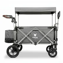 FUXTEC Fuxlife Luxus Bollerwagen FC-CTL900 Grau