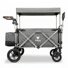 FUXTEC Fuxlife Luxus Bollerwagen FC-CTL900 Grau