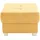 sit&more Hocker Santorini Luxus-Microfaser 99 x 41 x 65 cm Gelb
