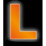 CONACORD Klebebuchstabe L Reflektierend 8 cm Orange