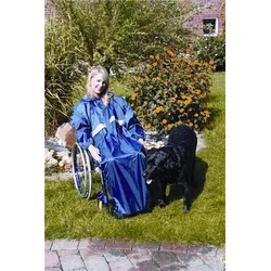 Orgaterm Regencape mit Arm Gr. 4 Senior / marine