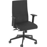Trendoffice to-strike work Stoff Schwarz