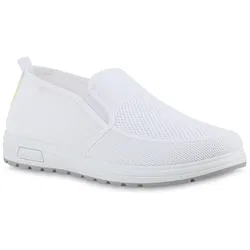 Herren Slip Ons in Weiss