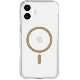 Tech21 iPhone 16 Plus Crystal Case leicht gold