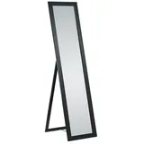 Standspiegel Tina (40 x 160 cm, Schwarz, Holz)