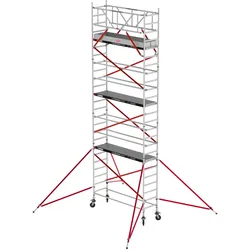 Altrex Fahrgerüst RS Tower 51 Aluminium mit Holz-Plattform 8,20m AH schmal 0,75x3,05m
