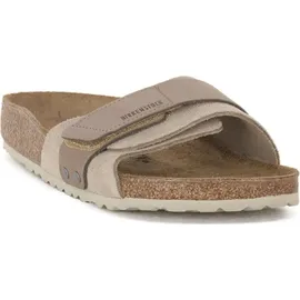Birkenstock Oita Suede Leather Schmale Weite Sandalen beige/braun