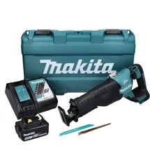 Makita DJR 187 RT1K Akku Reciprosäge 18 V Brushless + 1x Akku 5,0 Ah + Ladegerät + Koffer