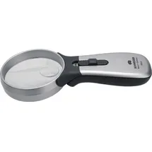 Schweizer Handleuchtlupe Tech-Line CLASSIC Vergr.2x/4x LED Linsen-D.70/20mm