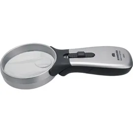Schweizer Handleuchtlupe Tech-Line CLASSIC Vergr.2x/4x LED Linsen-D.70/20mm