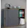 VCM Salia Aktenschrank 100 x 37,4 x 74 cm anthrazit