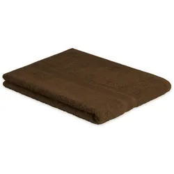 EXKLUSIV HEIMTEXTIL Handtuch 500g/m2 Duschtuch 70 x 140 cm Schokobraun Hohe Qualität