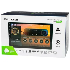 Blow AVH-9991 1-DIN 9" Android/WiFi/GPS/Carplay