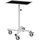 Bedrunka+Hirth Materialständer Ladefl.L410xB610mm verstellb.H.945-1295mm lichtgrau Ablage starr