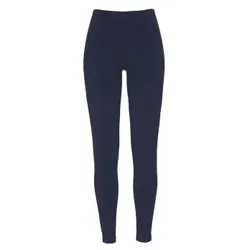 Damella Bamboo Leggings Marine Baumwolle Medium Damen