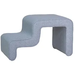 Hübsch Interior - Stufenpouf, grau