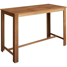 vidaXL Bartisch 150 x 70 x 105 cm Braun