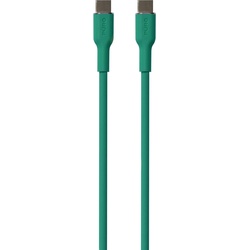 Puro ICON Soft Cable – Kabel USB-C do USB-C 1.5 m (Jade) (1.50 m, USB 3.2), USB Kabel