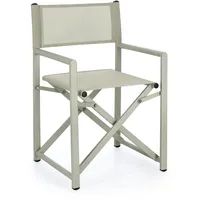 BIZZOTTO Gartenstuhl Regiestuhl Taylor 2er-Set Aluminium, modern klappbar, grün Breeze, Outdoor