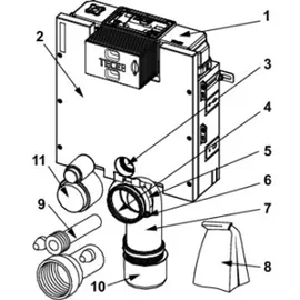 TECE TECEbox WC-Modul mit Uni-Spülkasten