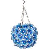 Star Trading Hortensia Leichte Dekorationsfigur Blau 44 LEDs