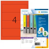 Herma 400 HERMA Ordneretiketten 4297 rot