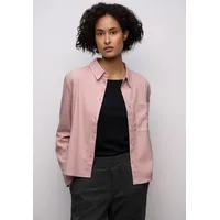 STREET ONE Langarmbluse in powder pink mel. | Gr.: