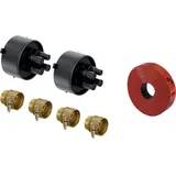 Uponor Ecoflex Rohranschluss Set Thermo Twin Hp 40x3,7/175