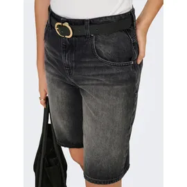 Only ONLMATE REG BAGGY LONG SHORTS Schwarz S