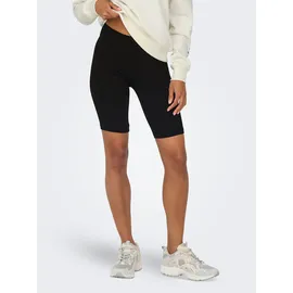 Only Radlerhose "ONLLIVE – Bikershorts im Doppelpack mit elastischem Bund", Damen, Gr.