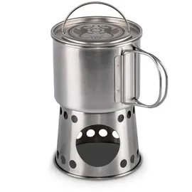Petromax Kochbecher 750 ml Silber